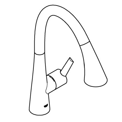 GROHE 30219002 - Elektronická drezová batéria ZEDRA TOUCH lesklý chróm