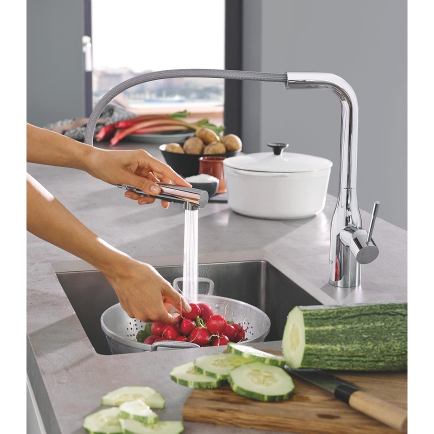 GROHE 30270000 - Drezová batéria ESSENCE 348 mm lesklý chróm