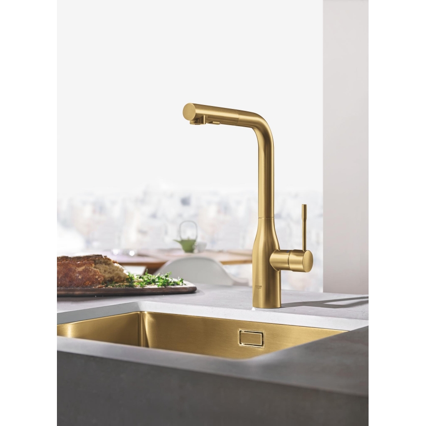 GROHE 30270GN0 - Drezová batéria ESSENCE zlatá