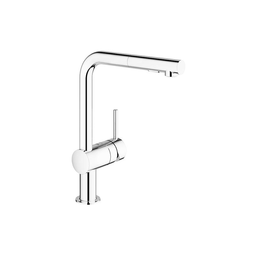 GROHE 30274000 - Drezová batéria L-výpusť lesklý chróm