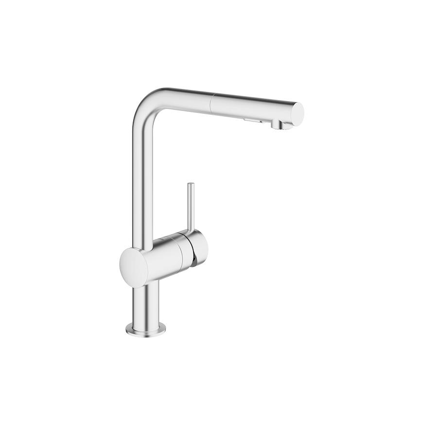 GROHE 30274DC0 - Drezová batéria A, nerezová