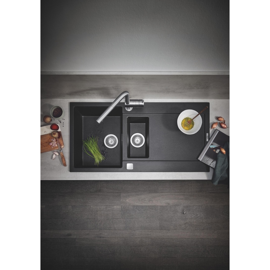 GROHE 30274DC0 - Drezová batéria A, nerezová