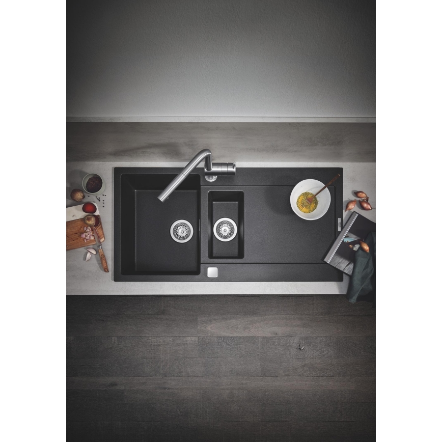 GROHE 30274DC0 - Drezová batéria A, nerezová