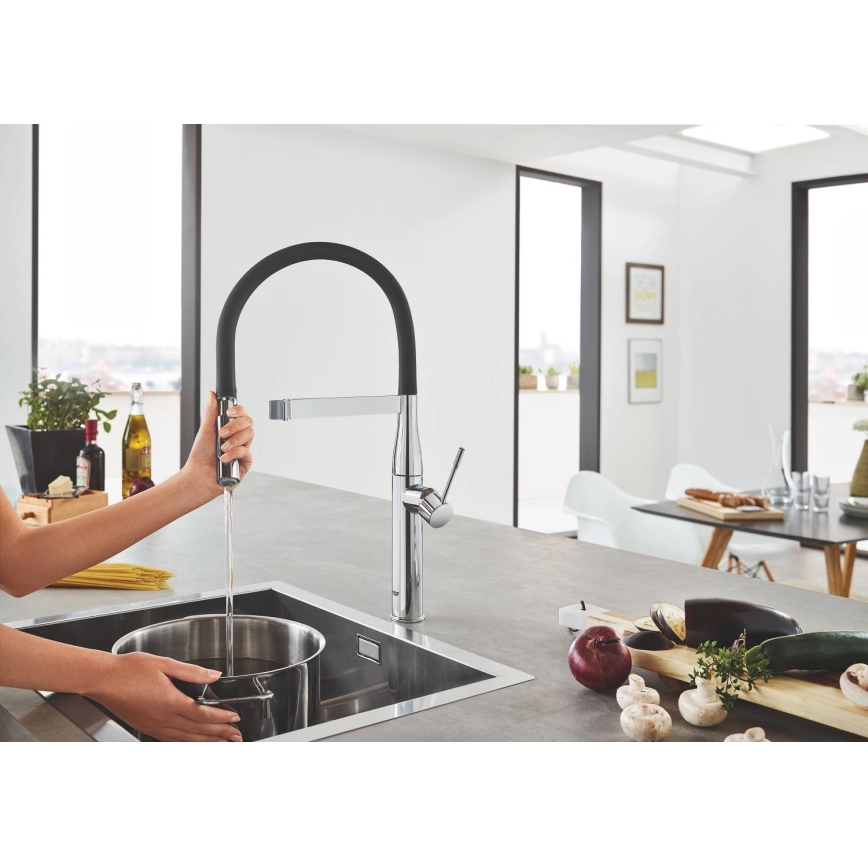 GROHE 30294000 - Drezová batéria ESSENCE 530 mm lesklý chróm