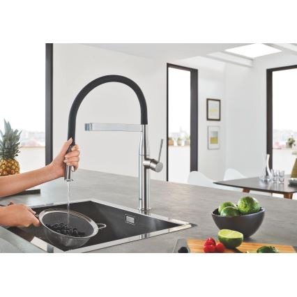 GROHE 30294DC0 - Drezová batéria ESSENCE nerezová
