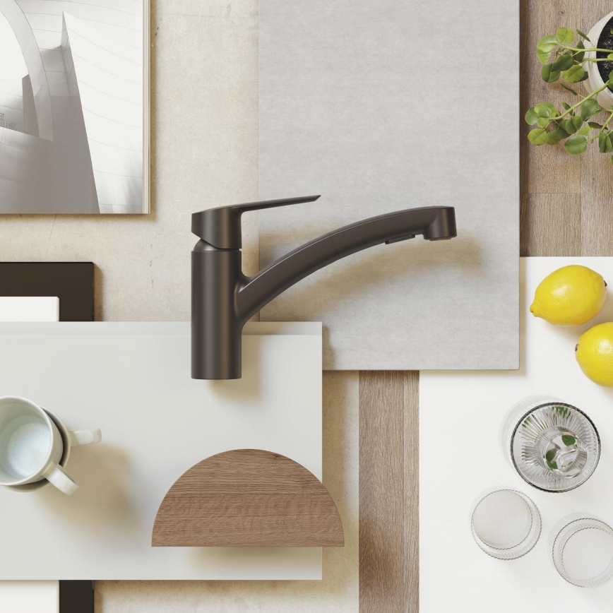 GROHE 303072431 - Drezová batéria START 185 × 227 mm čierna