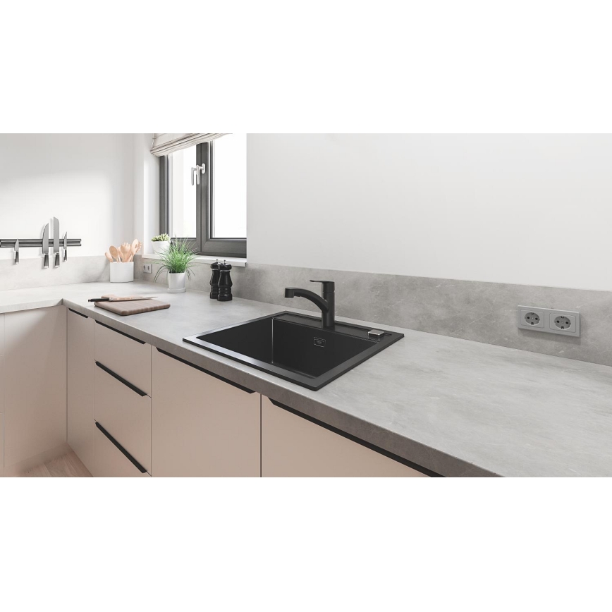 GROHE 303072431 - Drezová batéria START 185 × 227 mm čierna