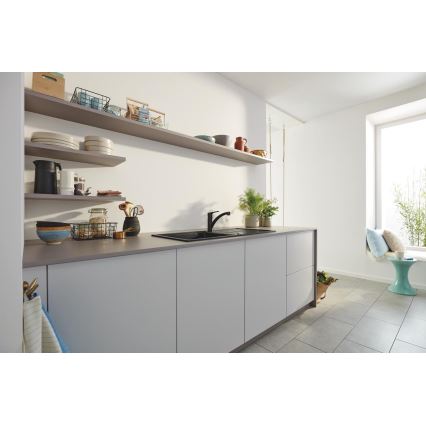 GROHE 305302432 - Drezová batéria START 184 mm čierna