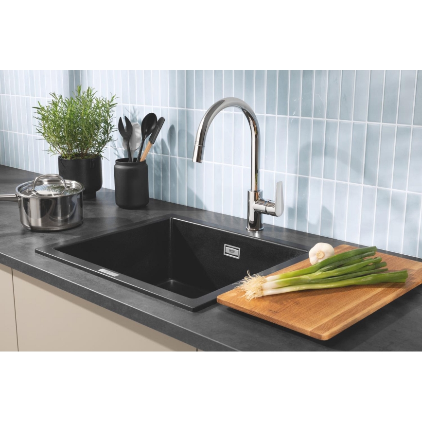 GROHE 30550000 - Drezová batéria START EDGE 357 mm lesklý chróm