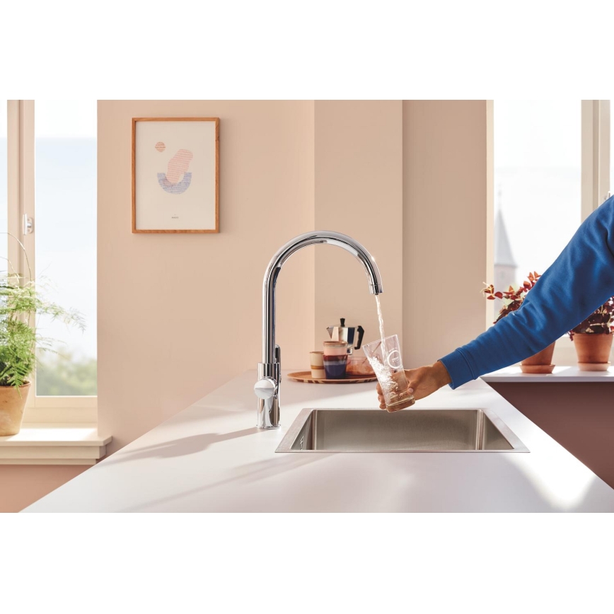 GROHE 30594000 - Drezová batéria BLUE PURE Start s filtračnou funkciou Ultrasafe chróm