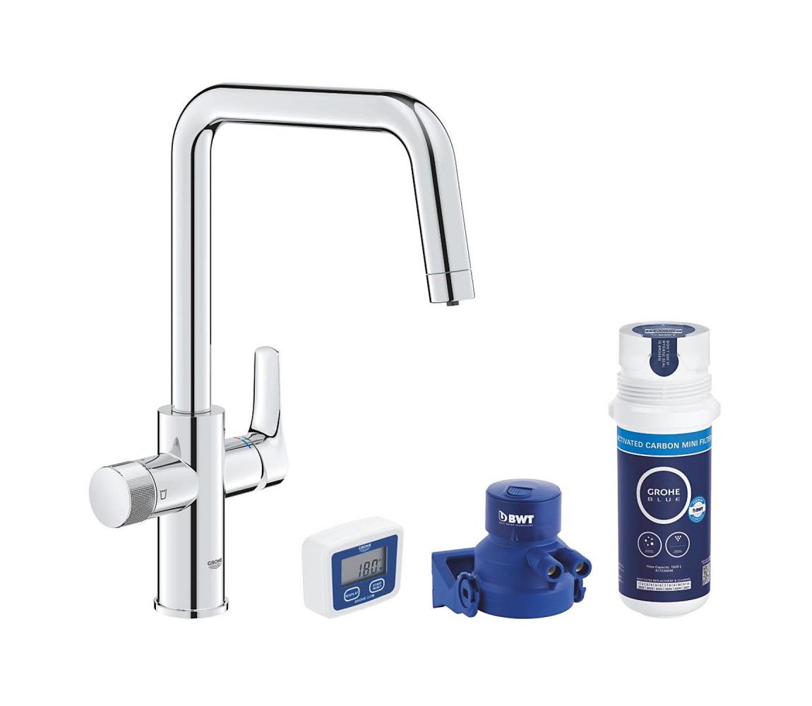 GROHE 30596000 - Drezová batéria BLUE PURE s filtračnou funkciou, lesklý chróm 30596000