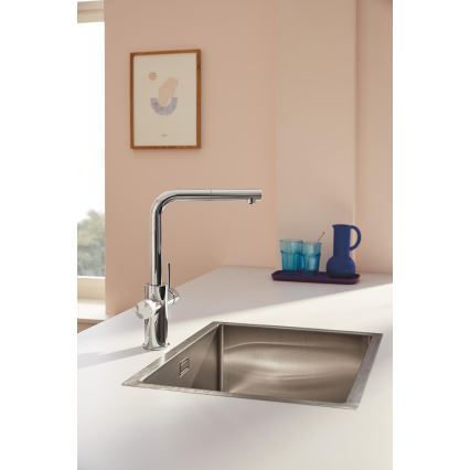 GROHE 30601000 - Drezová batéria BLUE PURE A s vysúvacou sprchou lesklý chróm