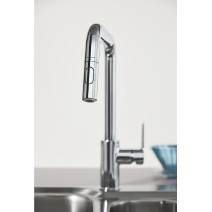 GROHE 30631000 - Drezová batéria QUICKFIX START 362 mm lesklý chróm