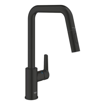 GROHE 306312430 - Drezová batéria QUICKFIX START 362 mm čierna