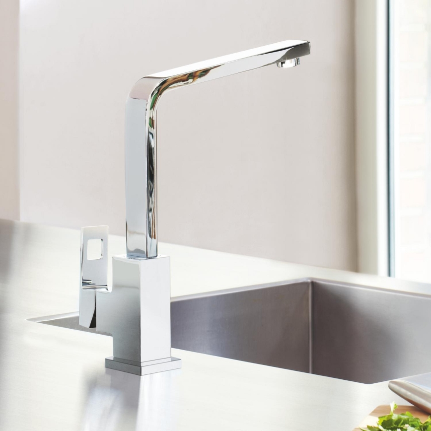 GROHE 31255000 - Drezová batéria EUROCUBE lesklý chróm