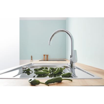 GROHE 31367001 - Drezová batéria BAUEDGE 332 mm lesklý chróm