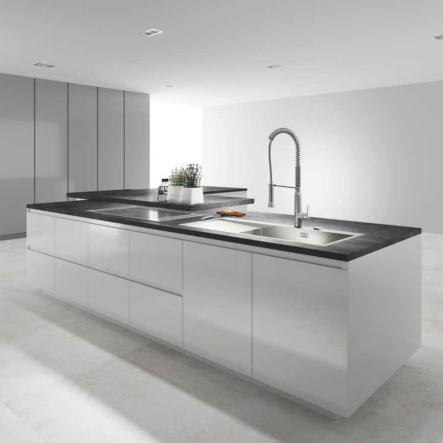 GROHE 31379000 - Drezová batéria K7 G12” lesklý chróm