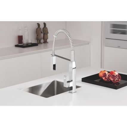 GROHE 31395000 - Drezová batéria EUROCUBE 547 mm lesklý chróm