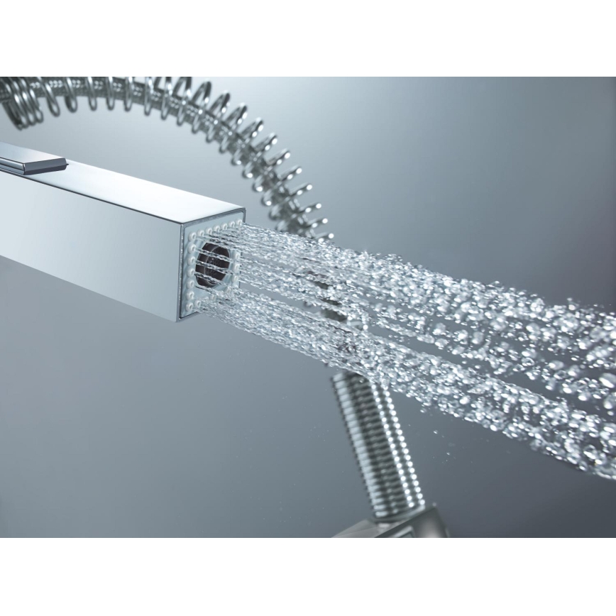 GROHE 31395000 - Drezová batéria EUROCUBE 547 mm lesklý chróm