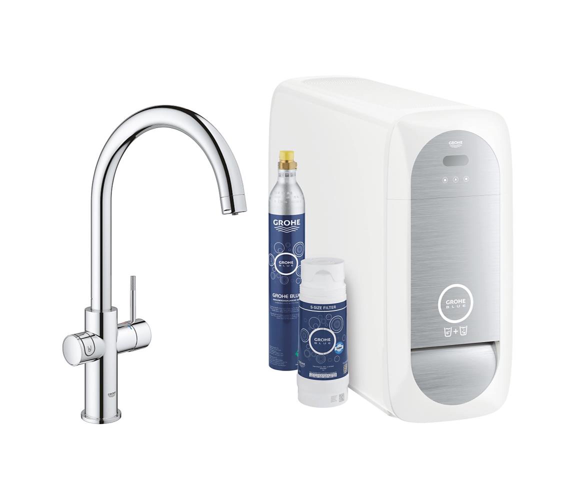 GROHE 31455001 - Drezová batéria BLUE HOME lesklý chróm 31455001