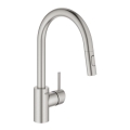 GROHE 31483DC2 - Drezová batéria CONCETTO z nehrdzavejúcej ocele