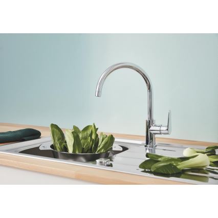 GROHE 31536001 - Drezová batéria BAUCURVE 332 mm, lesklý chróm