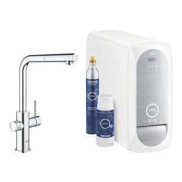 GROHE 31539000 - Drezová batéria BLUE HOME L-výpusť lesklý chróm