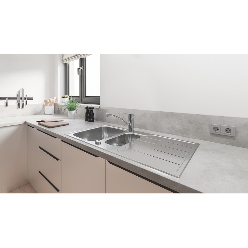 GROHE 31572SD1 - Drez K500 1000 × 500 mm nerezová oceľ