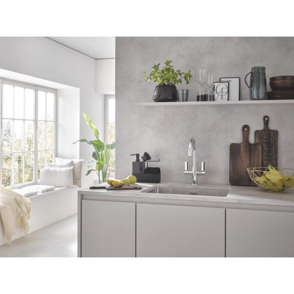 GROHE 31574SD1 - Kuchynský drez K700U 550 x 450 mm nerezová oceľ