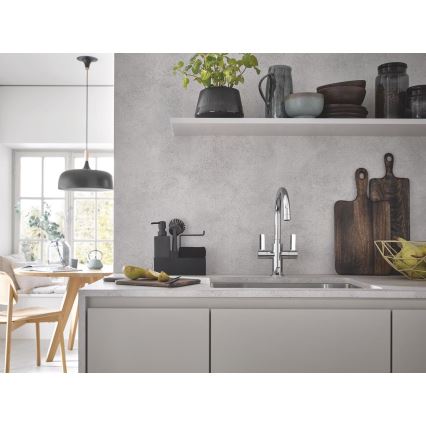 GROHE 31574SD1 - Kuchynský drez K700U 550 x 450 mm nerezová oceľ