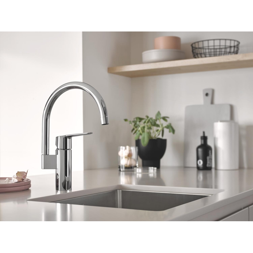 GROHE 31574SD1 - Kuchynský drez K700U 550 x 450 mm nerezová oceľ