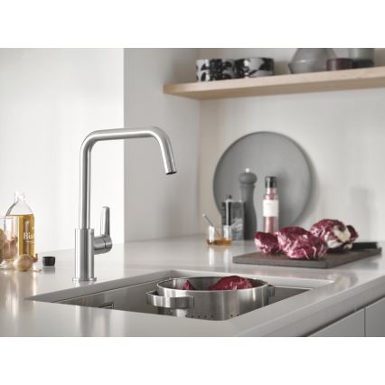 GROHE 31574SD1 - Kuchynský drez K700U 550 x 450 mm nerezová oceľ