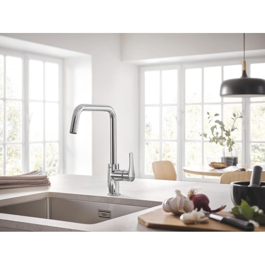 GROHE 31574SD1 - Kuchynský drez K700U 550 x 450 mm nerezová oceľ