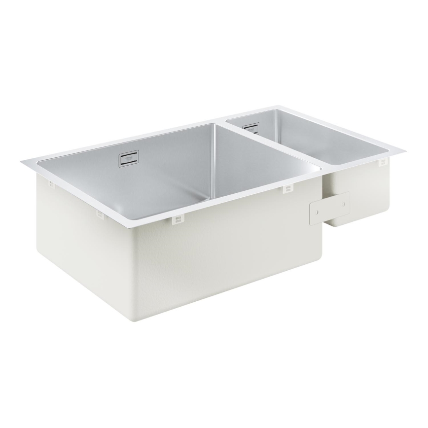 GROHE 31575SD1 - Kuchynský drez K700U, 760 × 450 mm, z nerezovej ocele