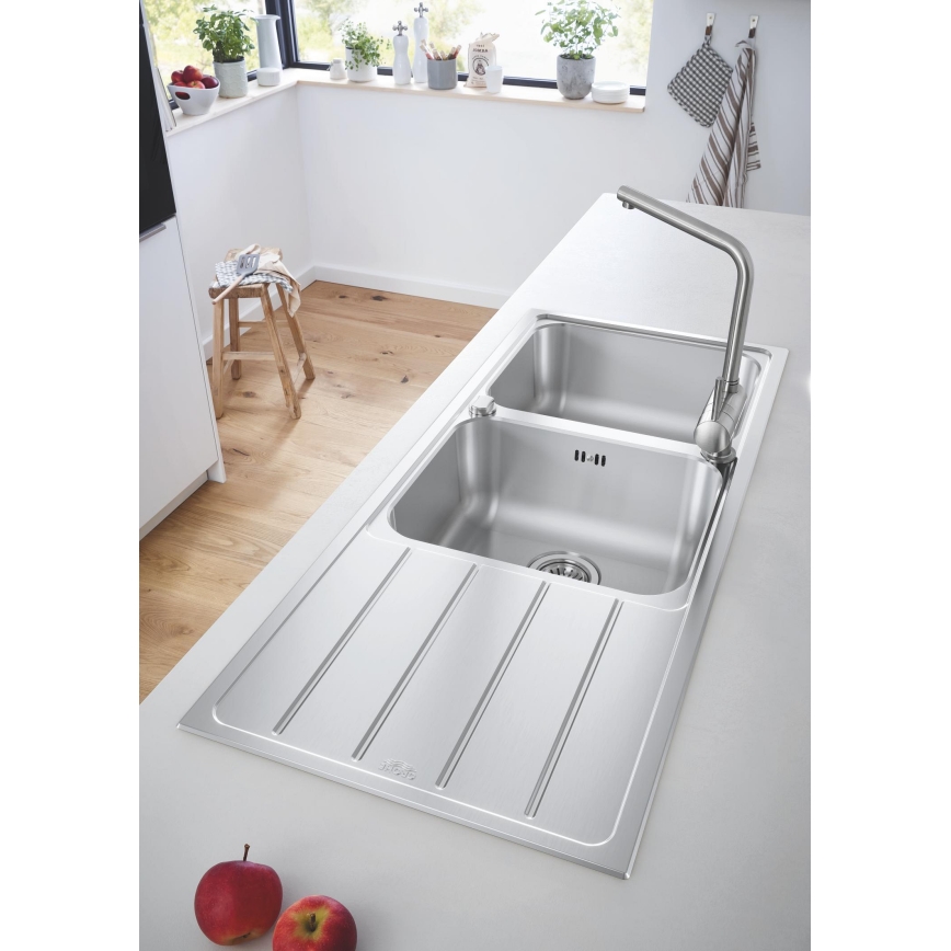 GROHE 31588SD1 - Drez K500 1160 × 500 mm nerez