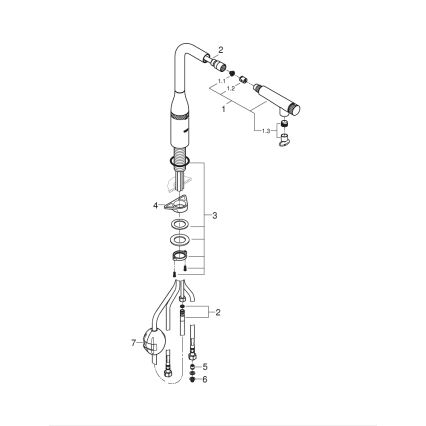 GROHE 31615000 - Drezová batéria ESSENCE SMARTCONTROL 366 mm lesklý chróm