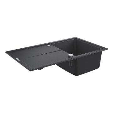 GROHE 31640AP0 - Kompozitný drez K400 860 × 500 mm granit/čierna