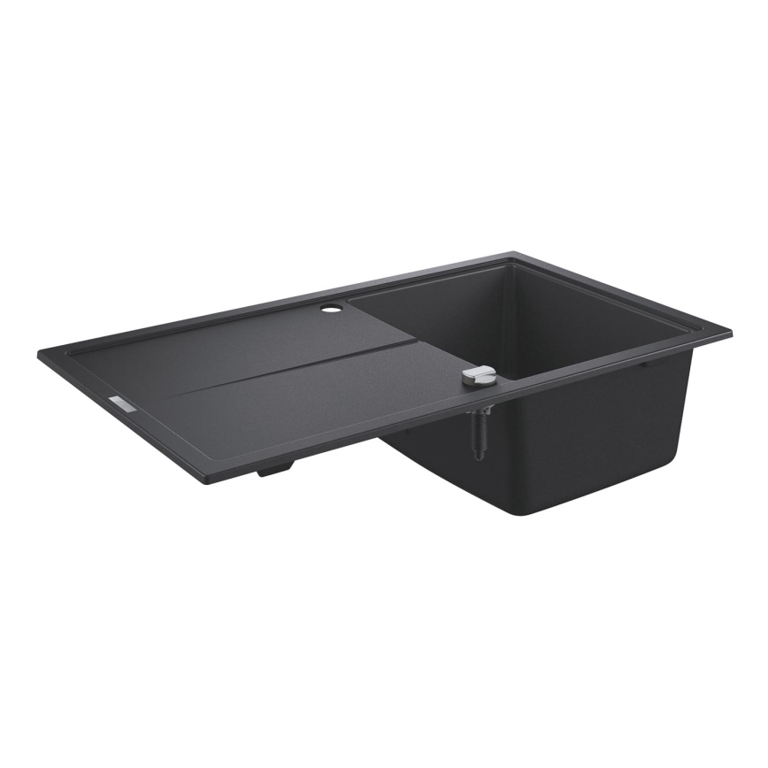 GROHE 31640AP0 - Kompozitný drez K400 860 × 500 mm granit/čierna