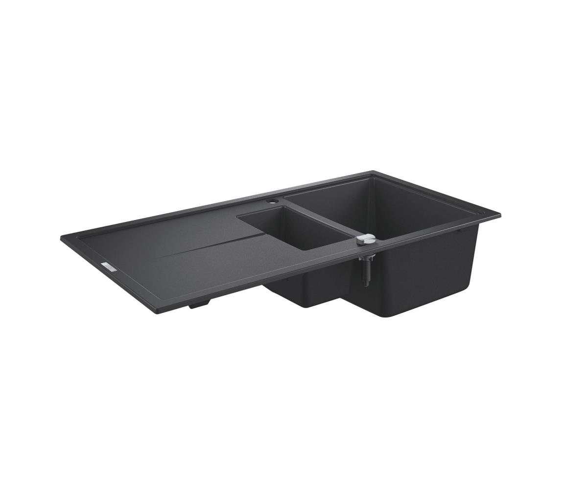 GROHE 31642AP0 - Kompozitný drez K400 1000 × 500 mm čierny 31642AP0