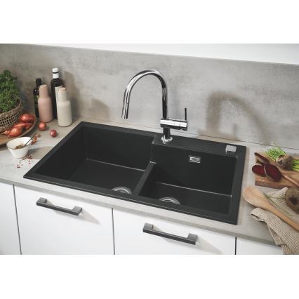 GROHE 31649AP0 - Drez K500 860 × 500 mm granit/čierna