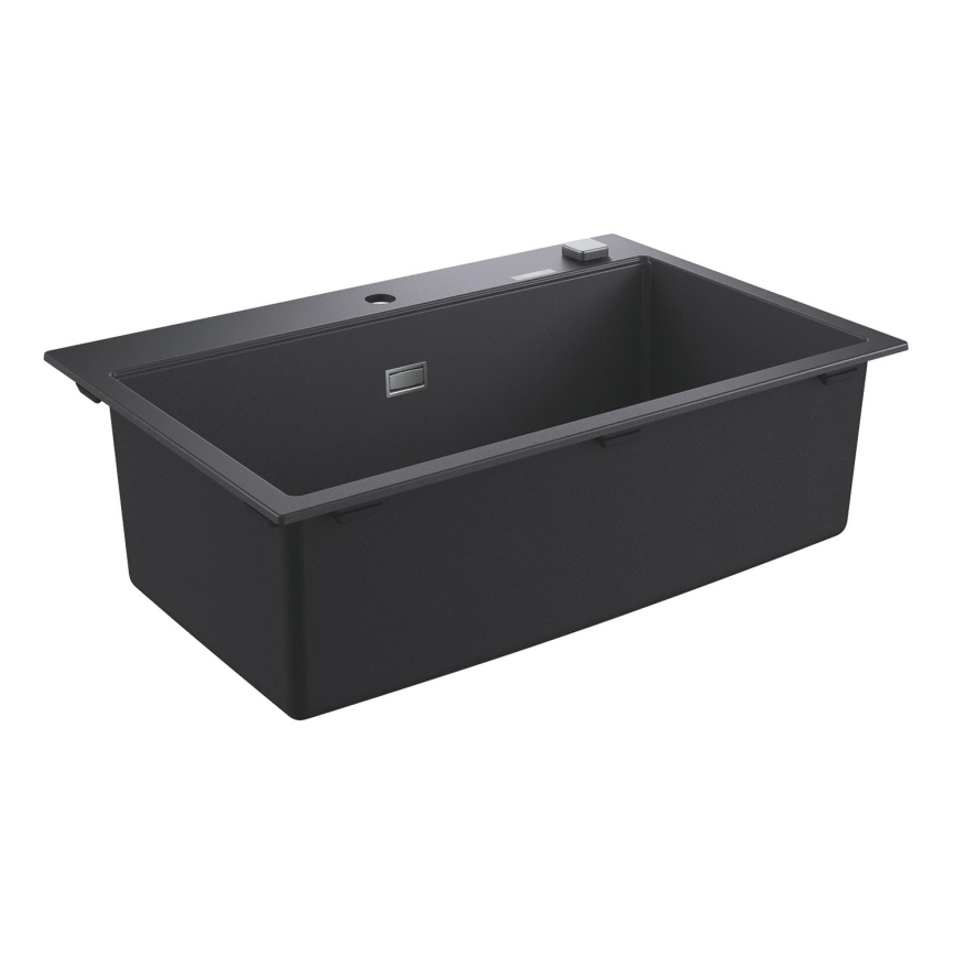 GROHE 31652AP0 - Kompozitný drez K700 780 × 510 mm granit/čierna