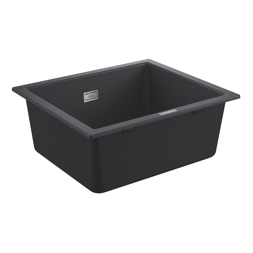 GROHE 31654AP0 - Drez K700U 533 × 457 mm čierny granit/čierna