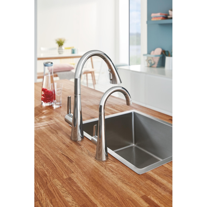 GROHE 31726SD0 - Kuchynský drez K700 550 × 450 mm, nerezový