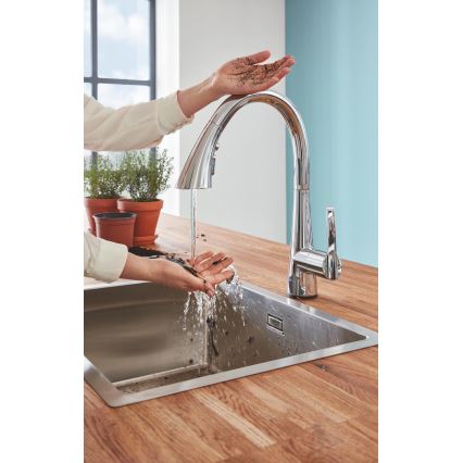 GROHE 31726SD0 - Kuchynský drez K700 550 × 450 mm, nerezový
