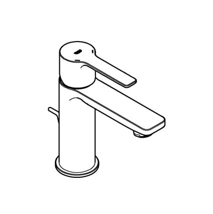 GROHE 32109GL1 - Umývadlová batéria LINEARE, veľkosť XS, zlatá