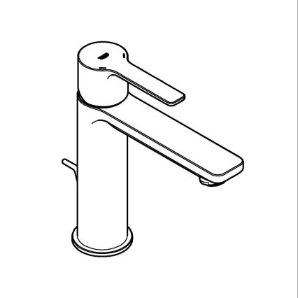 GROHE 32114001 - Umývadlová batéria LINEARE DN 15 lesklý chróm