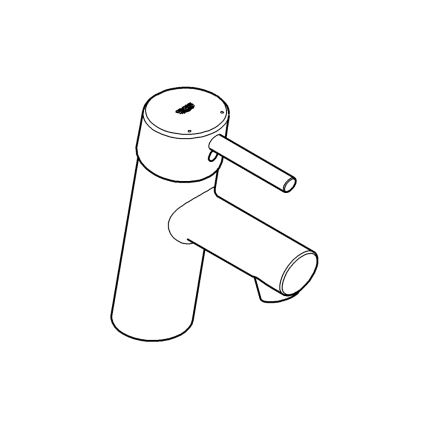 GROHE 3224010E - Umyvadlová batéria CONCETTO DN 15, lesklý chróm