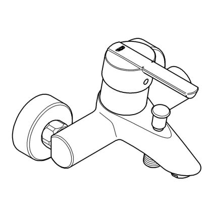 GROHE 32269000 - Vaňová batéria FEEL DN 15 lesklý chróm