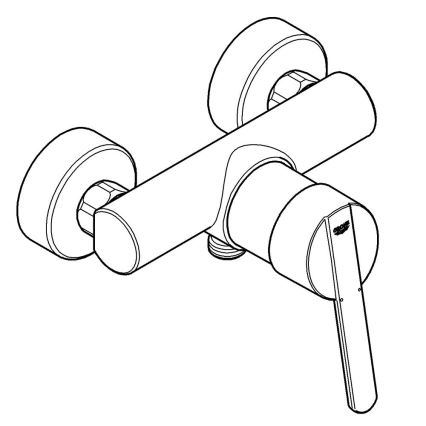 GROHE 32270000 - Sprchová batéria FEEL DN 15, lesklý chróm