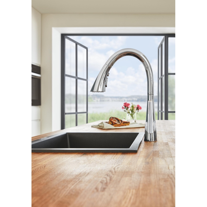 GROHE 32294002 - Drezová batéria ZEDRA 401 mm lesklý chróm